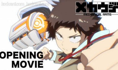Anime Mecha-Ude: Mechanical Arms vừa đăng clip opening cực chất